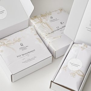 <strong>Custom</strong> Printed <strong>Tissue</strong> Paper With Logo For Branded Apparel Packaging - Product Image 1