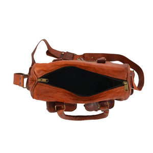 Sacs de voyage en cuir pour femmes, sur mesure, de haute qualité, avec étiquette privée, vente en gros, sacs de voyage en cuir pour le week-end, sacs de voyage en cuir pour l'extérieur - Product Image 4