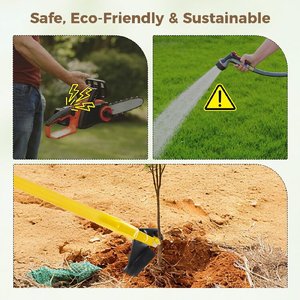 Estrattore di <span class=keywords><strong>Radici</strong></span> JH-Mech in Acciaio al Carbonio, Sicuro e Sostenibile, per Rimuovere Piante Indesiderate, con Impugnatura Ergonomica - Product Image 6