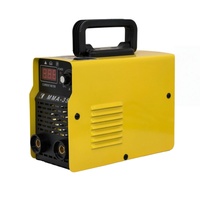 Ensemble de soudeuse à onduleur portable, machine à souder MMA 220V, mini kit de soudeuse à arc avec porte-électrode pour la soudure de métaux DIY à domicile