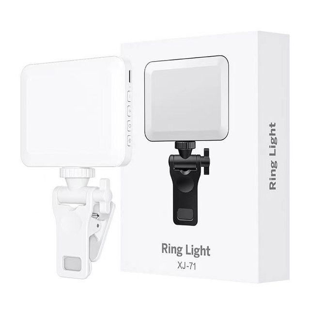 Factory Supply 80 LED Rechargeable LED Clip Selfie Light for Phone & Laptop, TikTok, Selfie, Video Calls
