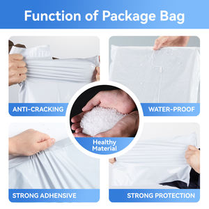 Sac de Courrier Épais Blanc en Nouveau Matériau RUIQI, Sac Express, Sac de Livraison Express, Sac de Courrier Auto-Adhésif en Polyéthylène, Sac d'Expédition Logistique - Product Image 3