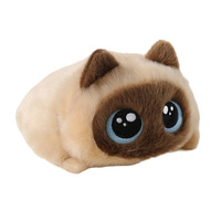 Peluche chat sensorielle lestée anti-stress en coton doux et rembourrée de duvet, vente en gros