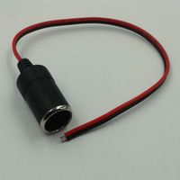 Adaptateur prise allume-cigare de voiture électrique, prise de batterie, câble de chargeur de voiture