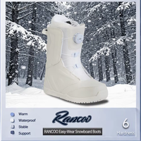 Nouvelles Bottes de Ski Unisexe en Tissu SBR Épaissi pour Sports d'Hiver Extérieurs, Imperméables, Chaudes, Stables et Antidérapantes