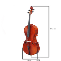 Vente chaude épicéa violoncelle en bois massif accessoires en ébène violoncelle léger violoncelle débutant violon adulte fait à la main