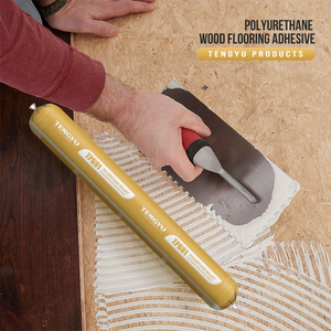 Pegamento de Poliuretano para Pisos de Madera de 6 kg, Adhesivo para Pisos de Parqué <span class=keywords><strong>Laminado</strong></span> PU, de un Solo Componente, Impermeable, de Curado Rápido <span class=keywords><strong>y</strong></span> Alta Adhesión - Product Image 5