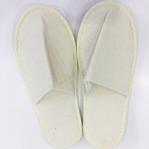 Desechable spa barato del dedo del pie cerrado personalizada Hotel artículos a granel zapatillas - Product Image 6