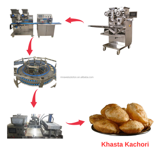 เครื่องทำบาราแบบอัตโนมัติเต็มรูปแบบ สายการผลิตบาราสำหรับทำดาลปุริ คาโชริ ดอลปุริ โบลานี อคารา บัน อัลปุริ - Product Image 3