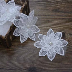 Di alta qualità in Tulle stile francese <span class=keywords><strong>con</strong></span> finiture in pizzo <span class=keywords><strong>con</strong></span> perle di diamanti ricamate <span class=keywords><strong>con</strong></span> <span class=keywords><strong>perline</strong></span> di fiori tessuto di pizzo <span class=keywords><strong>con</strong></span> buona <span class=keywords><strong>copertura</strong></span> di metri Per Kg - Product Image 6