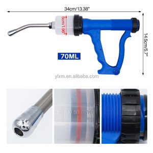 70ml自動プラスチック投薬ガン、動物（羊、山羊、牛、家畜）用投薬シリンジ - Product Image 6