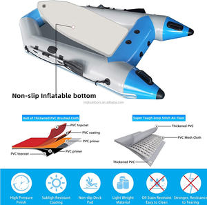 <span class=keywords><strong>Bateau</strong></span> pneumatique léger et abordable 2026 pour 4 à 8 personnes, grande taille personnalisée 4,2 m, <span class=keywords><strong>bateau</strong></span> semi-rigide en Hypalon - Product Image 4