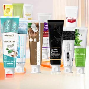 Chino avanzado 100g sabor a hierbas niacinamida Etiqueta Privada magia blanqueamiento Natural pasta de dientes aliento fresco uso doméstico - Product Image 6