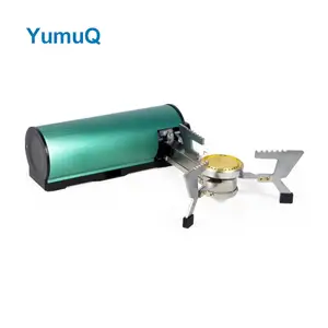 YumuQ léger Mini Portable voyage Camping en plein air fusée cuisinière à gaz cuisinière économie d'énergie