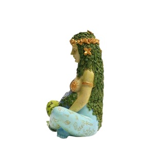 รูปปั้นเรซิ่นแม่ธรณีไกอา งานฝีมือประดิษฐ์ ตกแต่งบ้าน ของตกแต่งห้องนั่งเล่น ของขวัญวันคุ้มครองโลก - Product Image 4