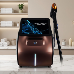 Machine d'épilation au laser à diode à 4 longueurs d'onde, refroidissement et congélation rapides, sans douleur, pour plusieurs tons de peau - Product Image 1
