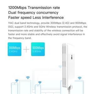 Cầu Nối Không Dây <span class=keywords><strong>Mini</strong></span> VONETS VAP11AC 5G / 2.4G Chất Lượng Cao 300Mbps + 900Mbps Bộ Lặp <span class=keywords><strong>WiFi</strong></span> Hỗ Trợ Giám Sát Và Điều Khiển Video - Product Image 3