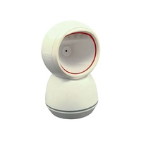 Lecteur de codes à barres QR 2D haute vitesse omnidirectionnel USB filaire Scanner de codes à barres de bureau pour le paiement
