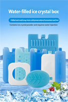 Glacière portable moderne et écologique en HDPE pour tiramisu avec gel