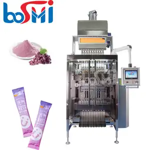 8g 10g máquina de embalagem vertical para vitamina energia gel multilane irregular sachê máquina de embalagem para energia gel