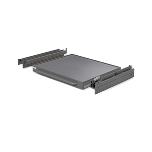 Fami System Ar 4-Edge Worktop With Telescopic Extension L1005 D845 Blue Ral5012 <b>Storage</b> Shelves <b>Units</b> - Product Image 3