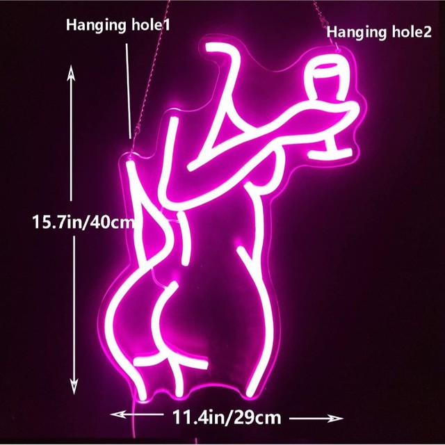 LED Neon Sign Colorful Decorative Background Lamp Electronic Signs Custom Power Plug