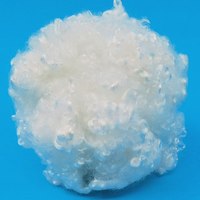 Fibre stable en polyester recyclé certifiée GRS, creuse, conjuguée, siliconée, pour le filage 3D/7D HCS