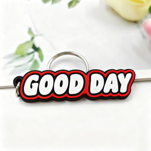 سلاسل مفاتيح PVC ناعمة/2D مخصصة تخلق مع شعارك سلسلة مفاتيح PVC مخصصة - Product Image 1