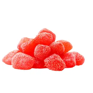 优质甜IQF草莓非常适合烘焙和冰沙冷冻水果冷冻草莓