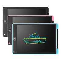 Tablette d'écriture LCD colorée Cadeaux pour enfants Tableau de dessin numérique Bloc-notes Tableau à gribouiller Jouets Tableau de messages