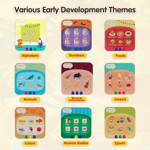 เครื่องฝึกทักษะการพูดภาษาอังกฤษแบบมอนเตสซอรี่ของเล่นเพื่อการเรียนรู้เพื่อการศึกษา - Product Image 2