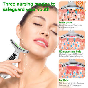 Dispositivo de Belleza para Uso Doméstico PAKISS HY69 con ABS y Acero Inoxidable, 7 Colores, Certificado CE ROHS FCC para Rostro y Cuello - Product Image 4