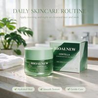 Crème Visage Apaisante à la Centella et à l'Allantoïne Marque Blanche, Crème Anti-Acné PDRN à la Centella, Crème Visage Hydratante Anti-Âge et Réparatrice