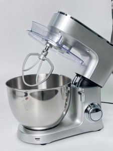 Batidora Eléctrica de Pedestal <span class=keywords><strong>para</strong></span> Cocina, Tazón Mezclador de Acero Inoxidable, <span class=keywords><strong>Gancho</strong></span> <span class=keywords><strong>para</strong></span> <span class=keywords><strong>Amasar</strong></span>, 6 Velocidades, Motor de Cobre Puro, Capacidad de 8L - Product Image 6