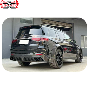 Kit Carrozzeria in Fibra di Carbonio Stile M per <span class=keywords><strong>Mercedes</strong></span> GLS X167 GLS63 2020-2024, Upgrade con Labbro Anteriore, Diffusore Posteriore, Griglia, Passaruota e <span class=keywords><strong>Spoiler</strong></span> - Product Image 6