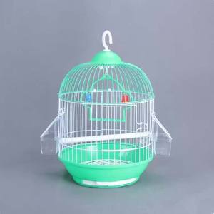 Mini küresel ShapeBirdcage ayakta süs kuş kafesi kolay temiz yetiştiriciliği kuş uçuş kafesi ev sandık papağan yuva - Product Image 6