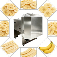 Nieuwe compacte bananen snijmachine 11,5 kg gemotoriseerd voor nachtmarkten in India - makkelijk te verplaatsen, geen ruime machines, geschikt voor groenten