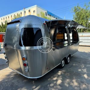 Camion de restauration en aluminium OEM, remorque alimentaire portable, cuisine mobile haute performance, design personnalisé, idéal pour la vente de nourriture de rue - Product Image 1