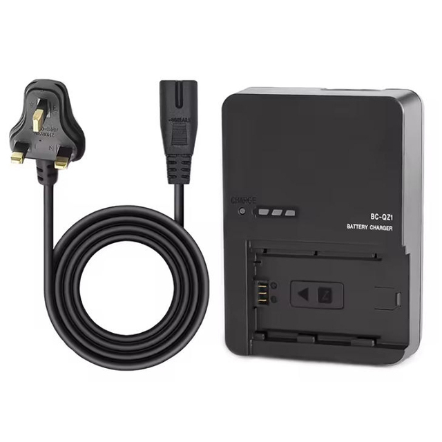 BC-QZ1 Battery Charger for Sony NP-FZ100 - Fast Charging for Alpha A7iv,A6700,A7R4,A7R5,A7S3,A7SM3,A9M2,A7iii,A7C ii,ZV-E Camera