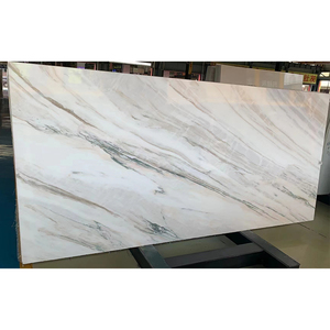 Bianco Lasa Fantastico, Mármol Moderno Pulido en Losa Grande para Encimeras, Muebles de Baño, Isla de Cocina, Barra, Piso, Azulejos, Paneles de Pared, Comedor - Product Image 4