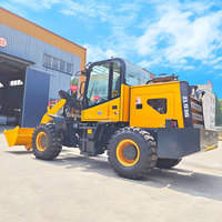 Heißer Verkauf: Weichai Motor Mini-Radlader Diesel 4WD Traktor mit Frontlader und Huade Pumpe