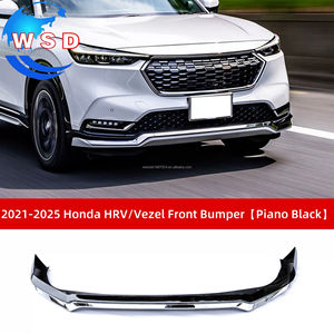Kit de carrocería de parachoques delantero PP negro sin pintar y Piano para Honda <span class=keywords><strong>HRV</strong></span>/Vezel 2021-2025 Kit de carrocería Kit delantero accesorios reacondicionados para coche - Product Image 1
