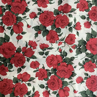 Tissu popeline 100% coton de luxe, haute densité, impression numérique personnalisée, design floral personnalisé pour robe d'été de créateur