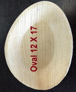 Élégantes assiettes jetables en feuilles de palmier en bambou Areca de qualité alimentaire avec motifs personnalisés et plateau pour les occasions de camping - Product Image 2