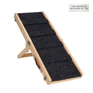 <span class=keywords><strong>Escalera</strong></span> Plegable Portátil de Madera para Mascotas, Rampa de Madera para Perros - Product Image 1