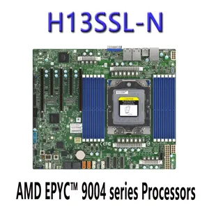 Carte mère de serveur reconditionnée H13SSL-N DDR5-4800MHz Processeurs AMD EPYC série 9004 Format ATX Graphiques intégrés SATA - Product Image 2