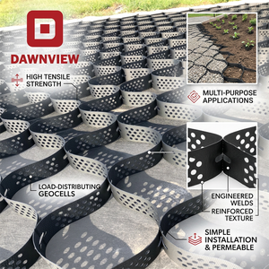 Haute qualité nid d'abeille HDPE Geocell <span class=keywords><strong>gravier</strong></span> grille pavé <span class=keywords><strong>stabilisateur</strong></span> extérieur route stabilisation du sol produit - Product Image 1
