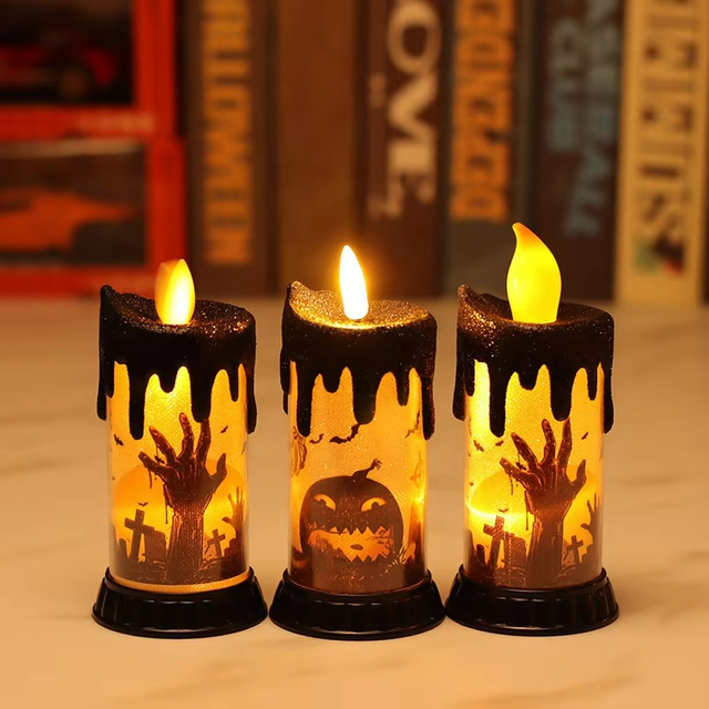 LED Light Halloween Decoration Ghost Pumpkin