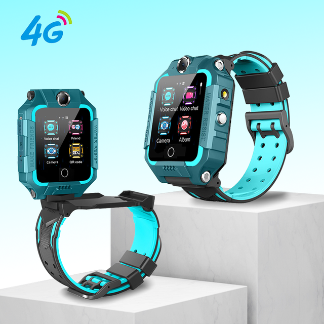 New 4G Children's Smart Phone Android GPS Kids Wrist Watch with Camera