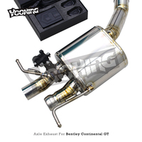 Système d'échappement ODM avec soupape électronique pour Bentley Continental GT W12 6.0T 2004-2013, échappement en titane de course